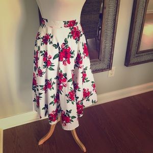 Hell Bunny Vixen Full Skirt